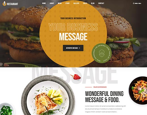 Cheap Website Design portfolio example, design code 1002