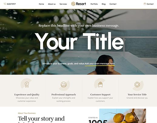 Cheap Website Design portfolio example, design code 1007