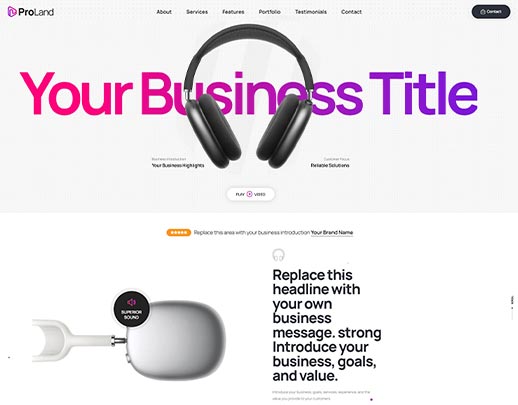 Economy Website Design portfolio example, design code 1010