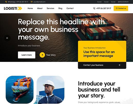 Discount Website Design Services portfolio example, design code 1048